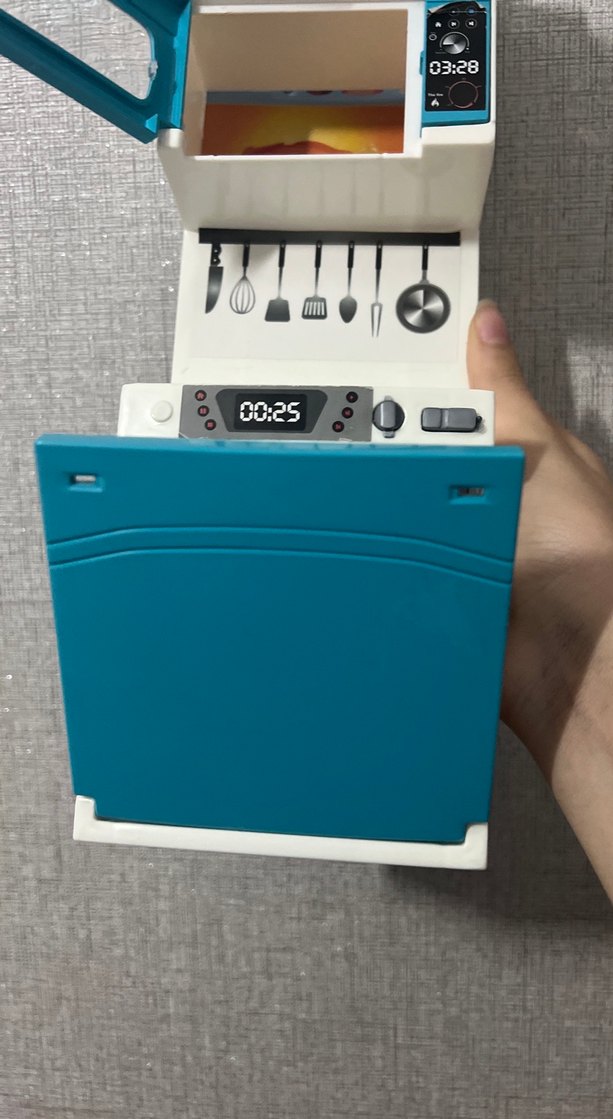 Mavi Çocuk Mutfak Rafı Oyuncak - Görsel 2