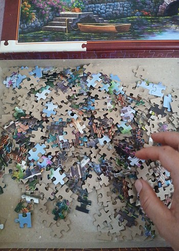 500 Parça Çok Renkli Manzara Puzzle