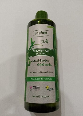 Deep Fresh Eco Serisi Doğal Bambu Duş Jeli 500 ml - Görsel 8