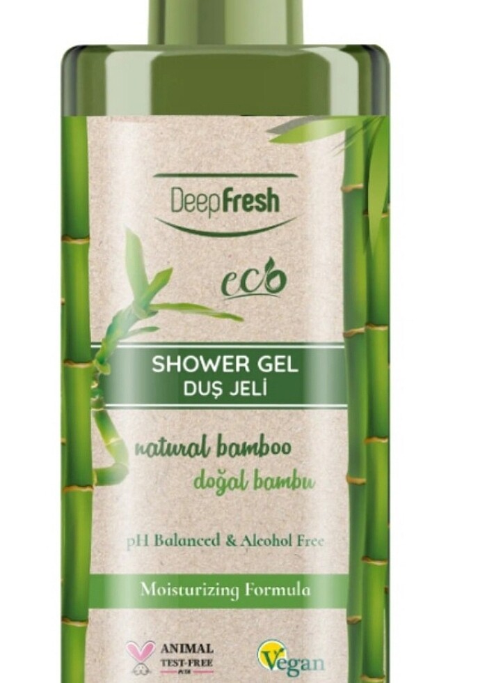 Deep Fresh Eco Serisi Doğal Bambu Duş Jeli 500 ml - Görsel 3