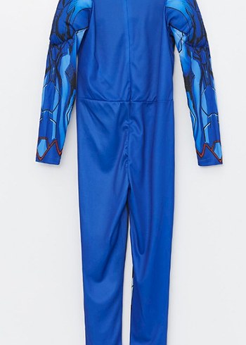 Mavi Superman Çocuk Kostümü - Görsel 6