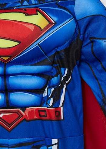 Mavi Superman Çocuk Kostümü - Görsel 2