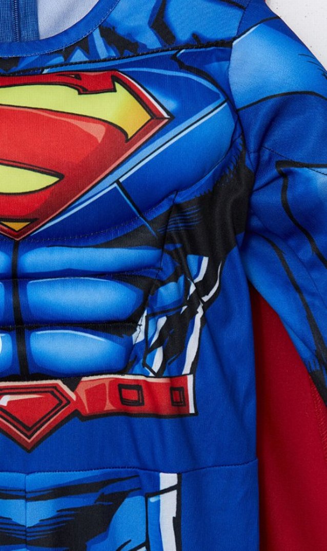 Mavi Superman Çocuk Kostümü - Görsel 2