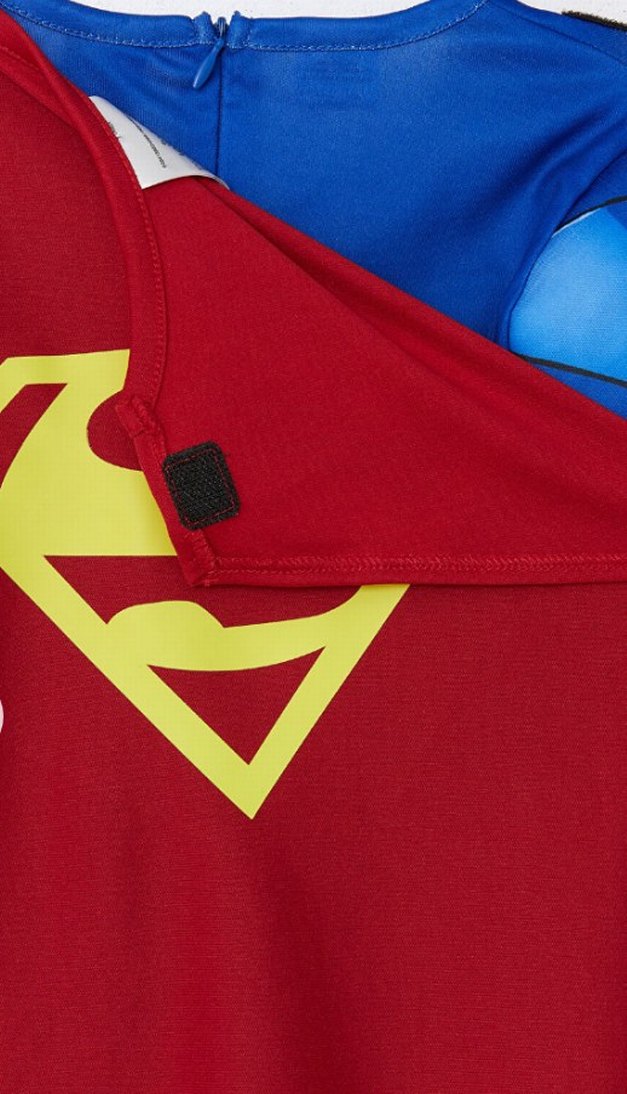 Mavi Superman Çocuk Kostümü - Görsel 5