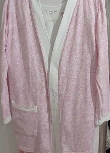 Haluk bayram Sabahlıkli 3lohusa pijama takımı 