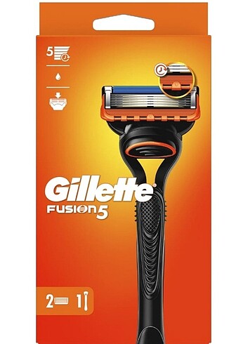 Gillette fusion 5 2 adet yedek traş bıçağı - Görsel 3
