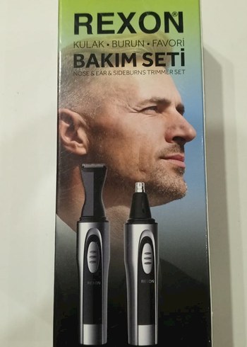 REXON Kulak-Burun-Favori Bakım Seti Gri