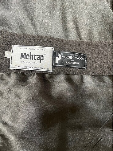 diğer Beden kahverengi Renk Kışlık kaşe palto. CASHMERE