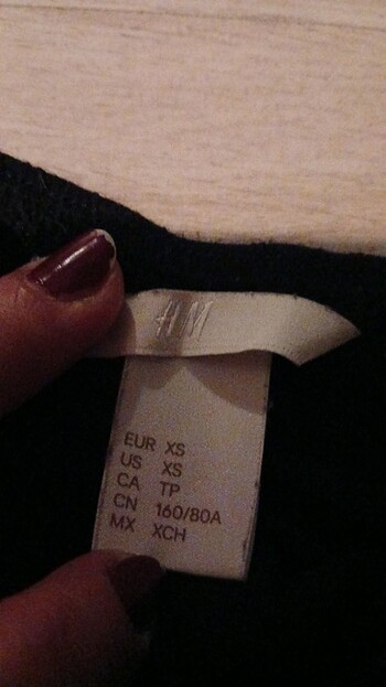 H&M H&M Xsmall bluz 