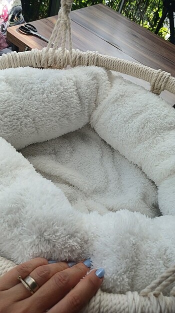 Makrome ipten kedi salıncağı - Görsel 2