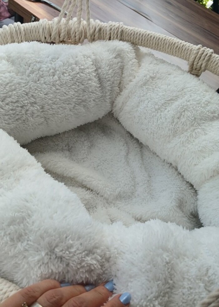 Makrome ipten kedi salıncağı - Görsel 2