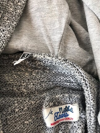 Zara Nebbati jeans kalın hırka