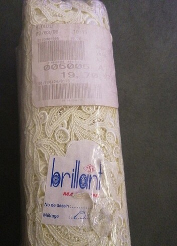 Güpür dantel 
