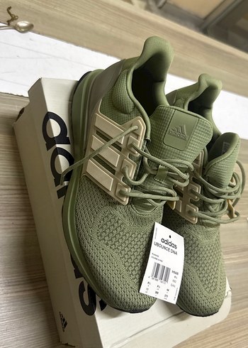 adidas UBOUNCE DNA Yeşil Erkek Spor Ayakkabı - Görsel 4