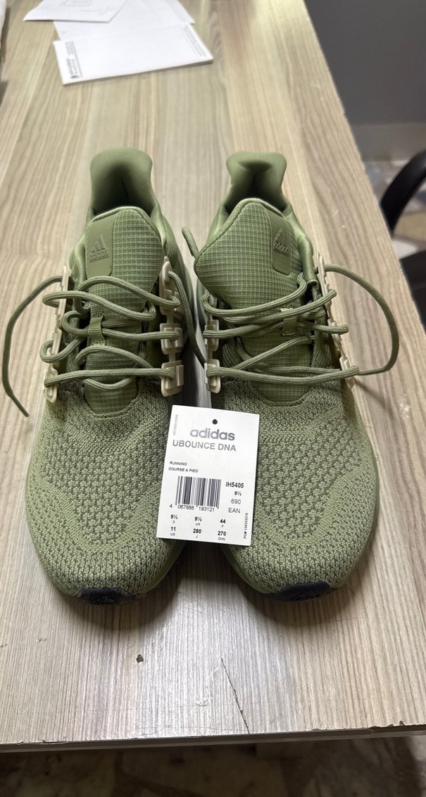 adidas UBOUNCE DNA Yeşil Erkek Spor Ayakkabı - Görsel 3