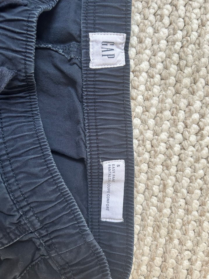 Erkek Lacivert Rahat Kesim Pantolon - Görsel 3