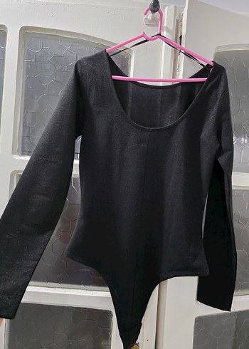 Uzun Kollu Siyah Kadın Bluz - Görsel 2