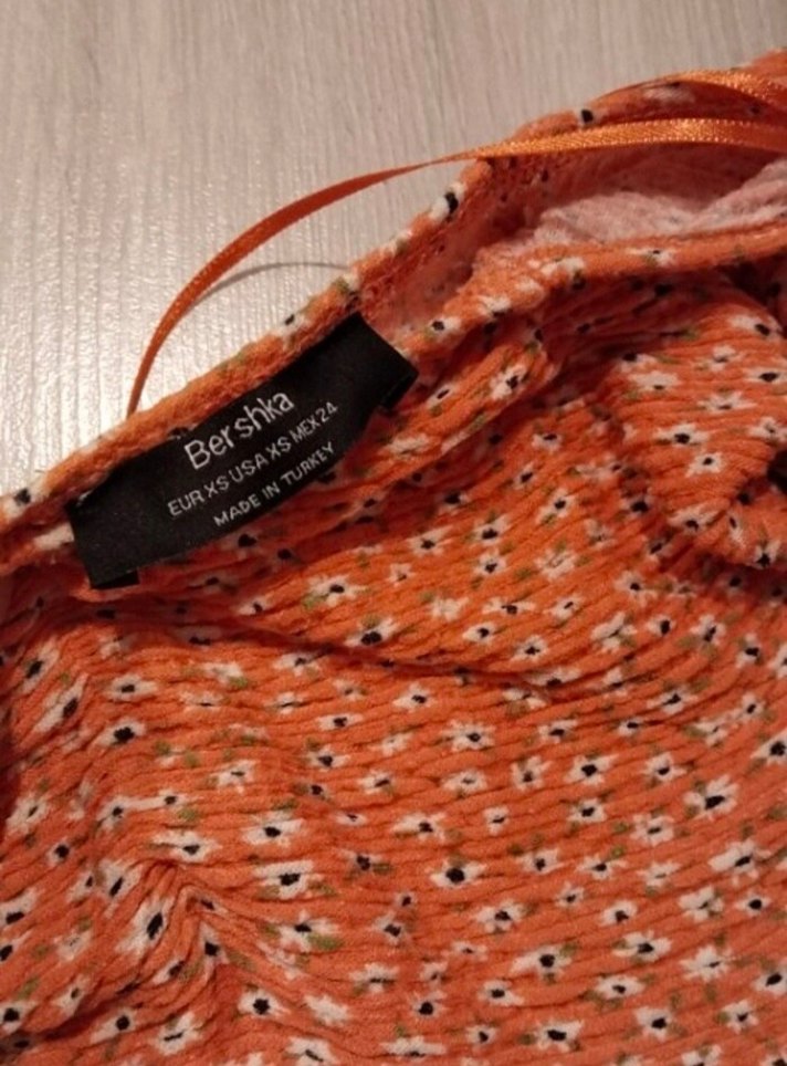 V Yaka Uzun Kollu Fitilli Kadın Bluz - Görsel 4