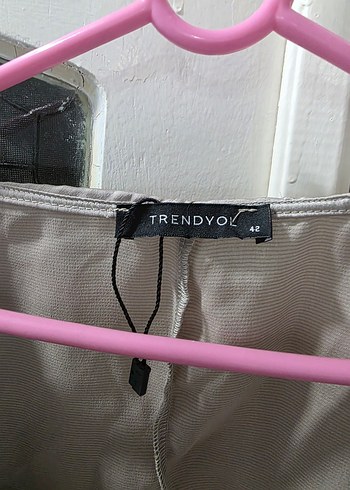 Bej Drapeli Uzun Kollu Bluz - Görsel 6