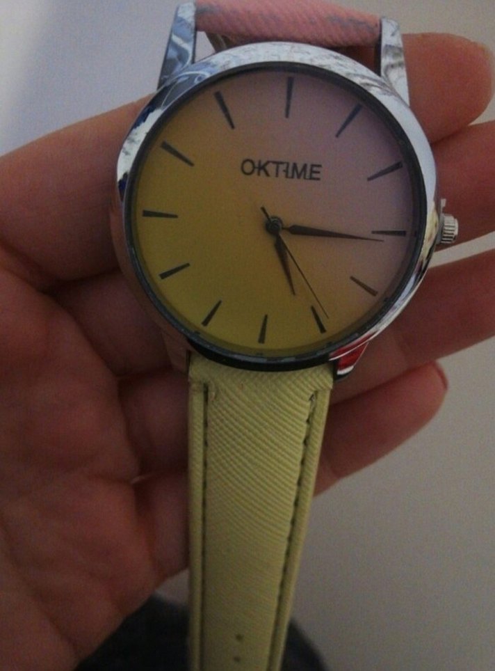 Renkli Minimalist Kadın Kol Saati - Görsel 2