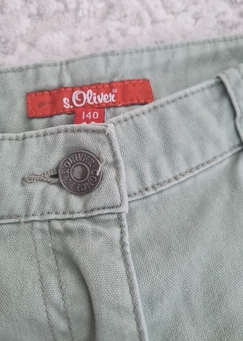 Kadın Haki Denim Midi Etek Fermuarlı - Görsel 4