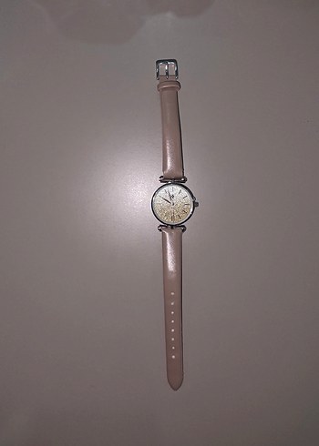 Bej Kemerli Kadın Kol Saati - Görsel 2