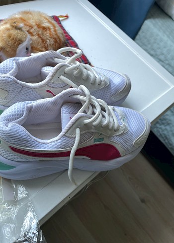 Puma Beyaz Pastel Kadın Spor Ayakkabı