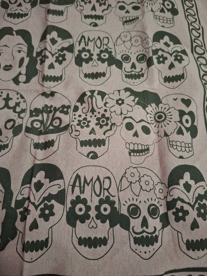 Pembe Vintage Kadın Fular - Görsel 3