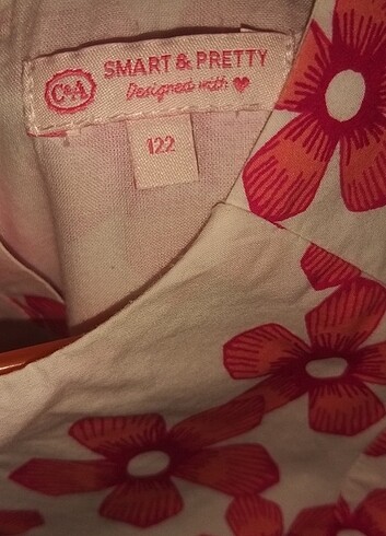 8 Yaş Beden C&A Smart&Pretty Kız Çocuk Elbise