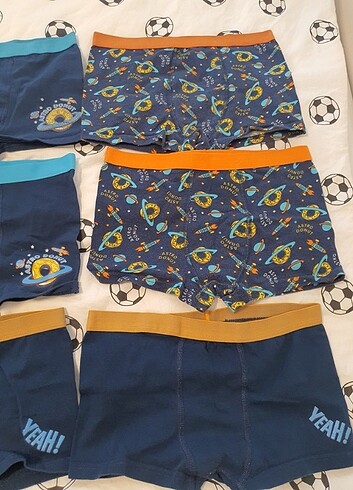 8 Yaş Beden Lcw Çocuk Boxer 6 Adet