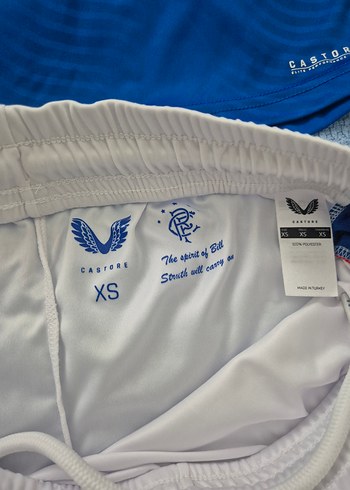 10 Yaş Beden mavi Renk Çocuk Futbol Forması Tshirt Şort Takım