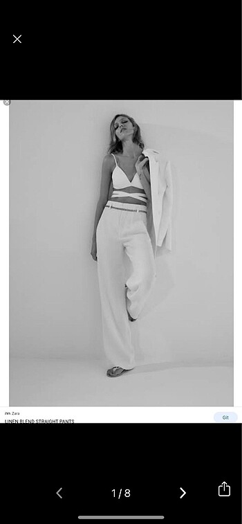 zara keten pantolon