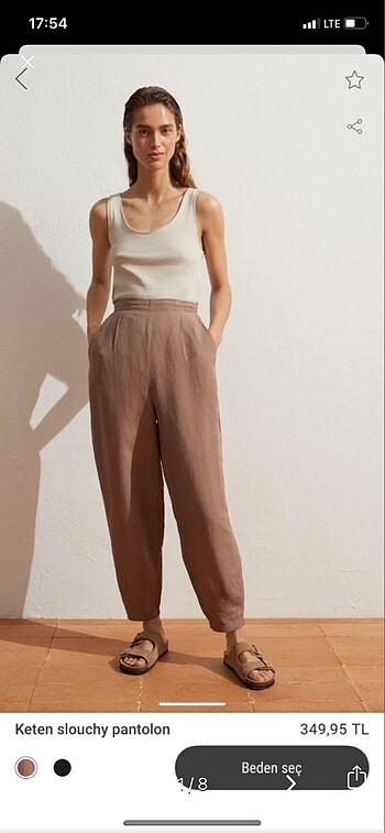 oysho keten pantolon