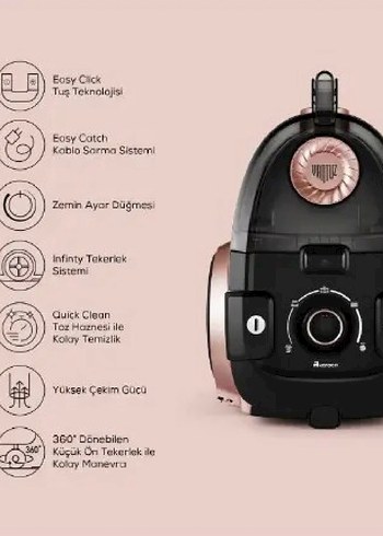 Süpürge makinası yeni sıfır makina