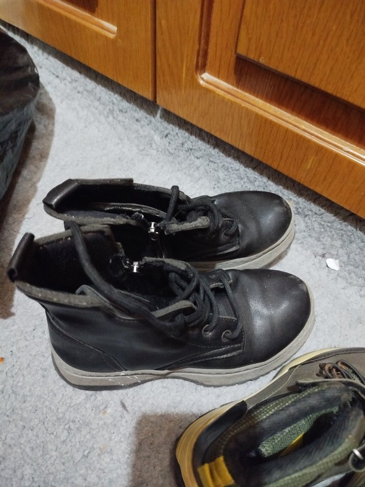 Platform Topuklu Siyah Kadın Bot - Görsel 4