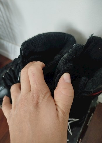 Siyah Bağcıklı Erkek Biker Bot - Görsel 3