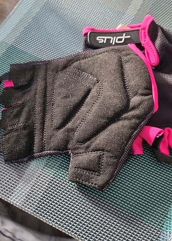 Pembe kız çocuk için Biker ve Scooter Eldiven - Görsel 2