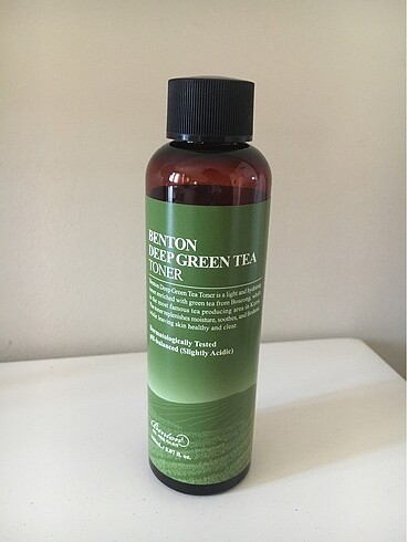 Benton deep green tea toner yeşil çay tonik