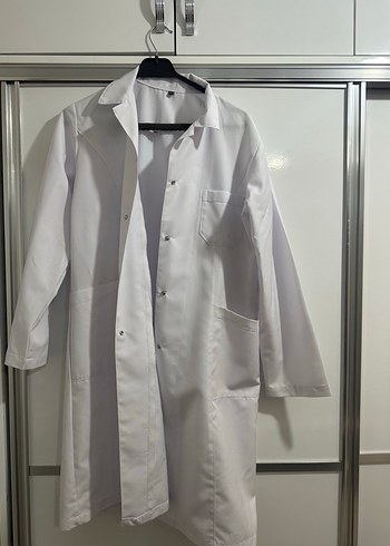 Zara Beyaz Midi Kadın önlüğü