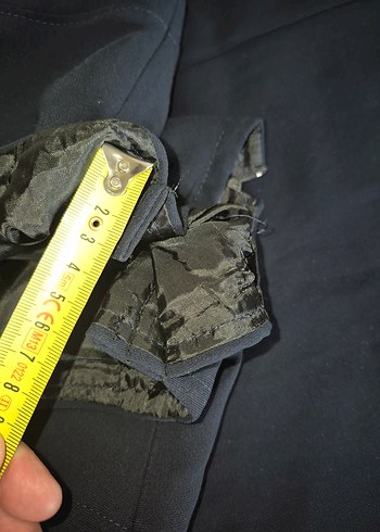 Düz Kesim lacivert  uzun teseddür etek az giyildi - Görsel 8