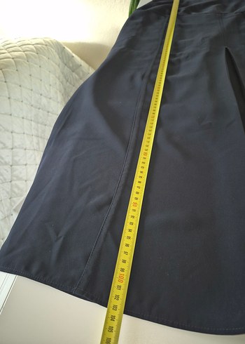 Düz Kesim lacivert  uzun teseddür etek az giyildi - Görsel 6