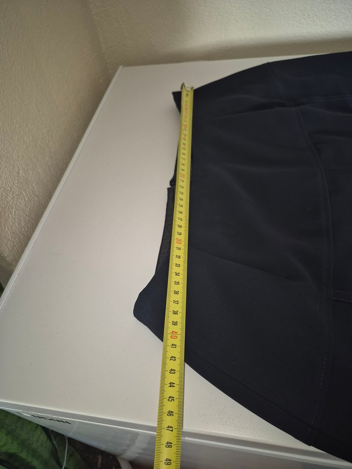 Düz Kesim lacivert  uzun teseddür etek az giyildi - Görsel 5