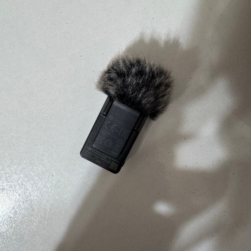 DJI Siyah Mini Mikrofon - Görsel 2