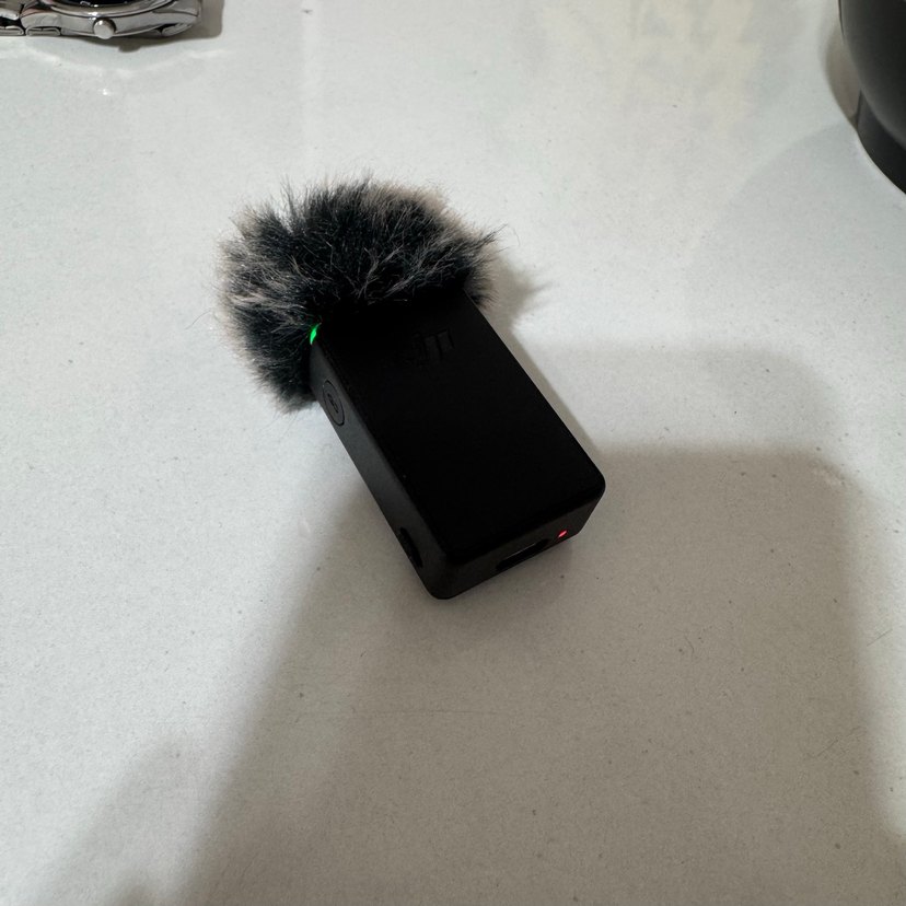 DJI Siyah Mini Mikrofon - Görsel 4