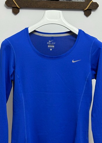 Nike Lacivert Uzun Kollu Spor Üst - Görsel 5