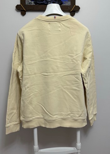 Les Deux Krem Erkek Sweatshirt, Bisiklet Yaka, Uzun Kollu - Görsel 4