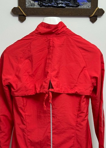 Nike Kırmızı Fermuarlı Kadın Eşofman Üstü - Görsel 6