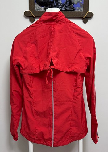 Nike Kırmızı Fermuarlı Kadın Eşofman Üstü - Görsel 4