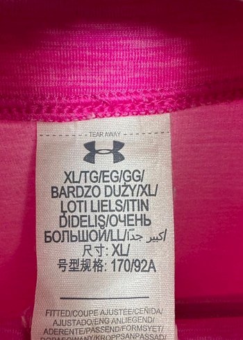 Under Armour Pembe Yüksek Yakalı Kadın Sweatshirt - Görsel 6