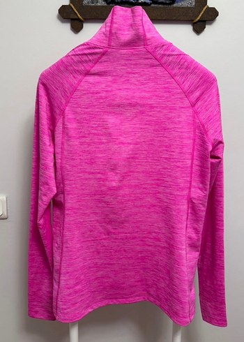Under Armour Pembe Yüksek Yakalı Kadın Sweatshirt - Görsel 4